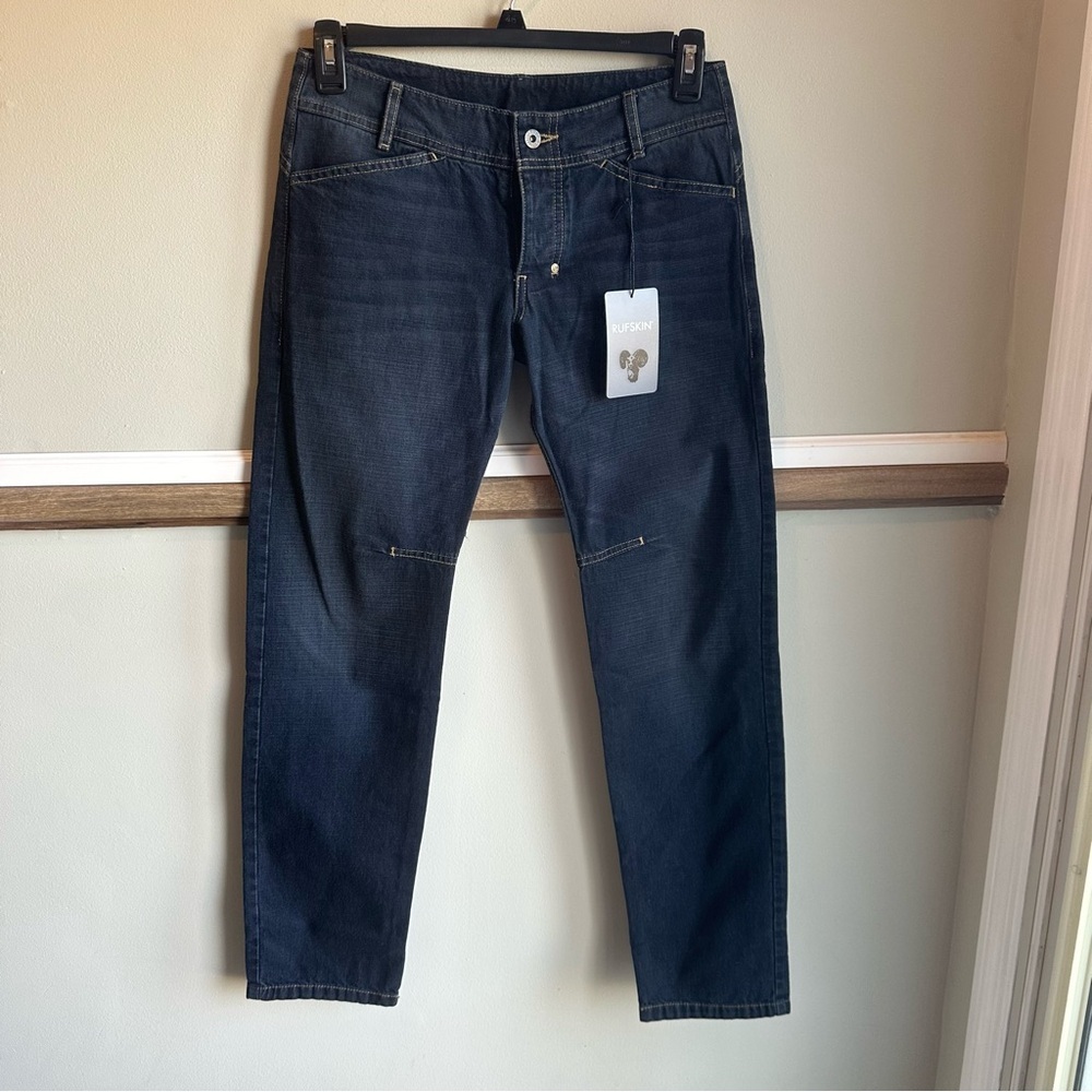 RUFSKIN Jeans SPUR Stretch Denim Indigo Wash Slim-Fit Straight​​